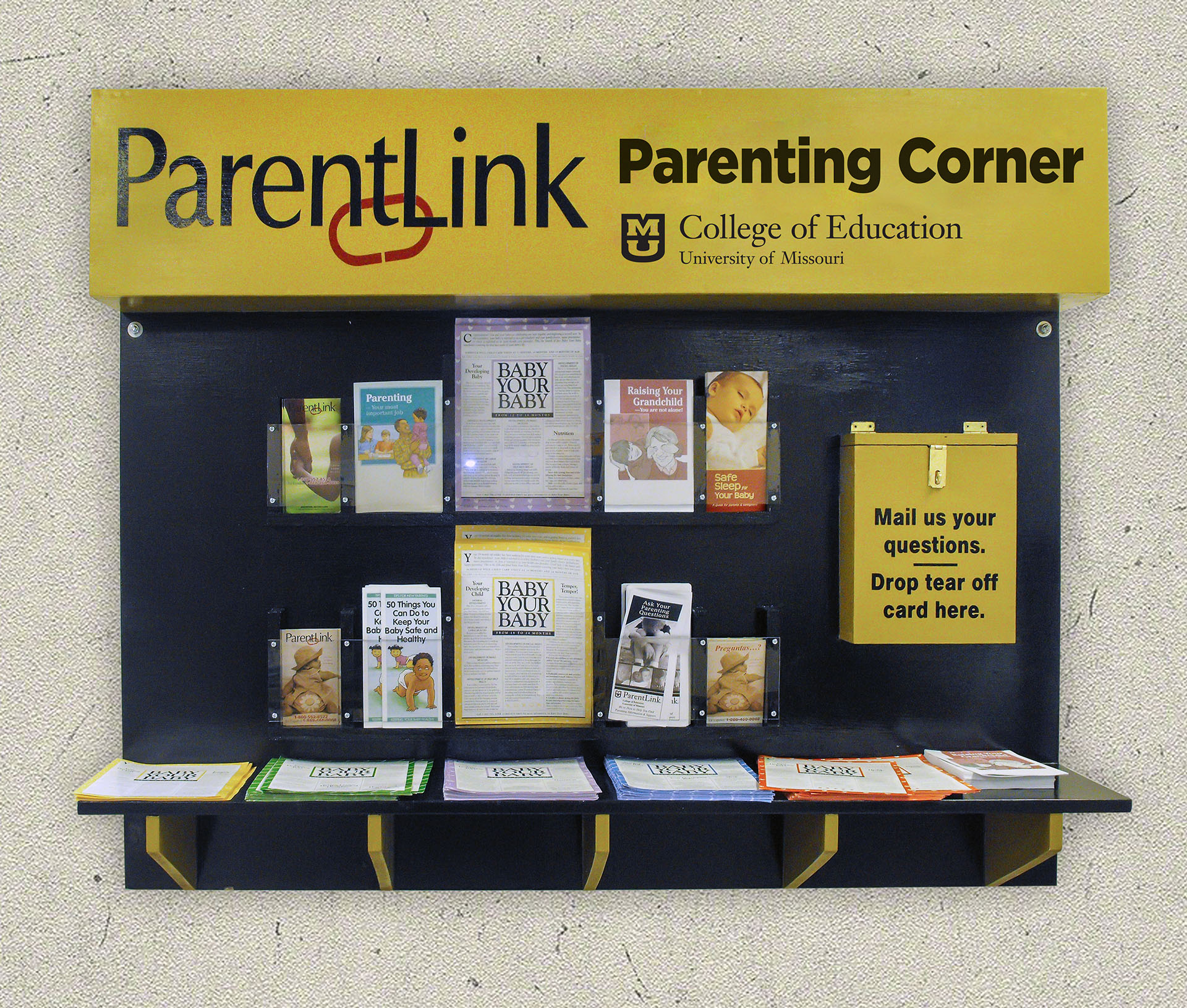 ParentLink Parenting Corners, Services for Incarcerated Parents