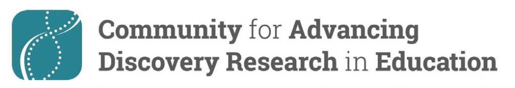 CADRE Logo, Community for Advancing Discovery Research in Education