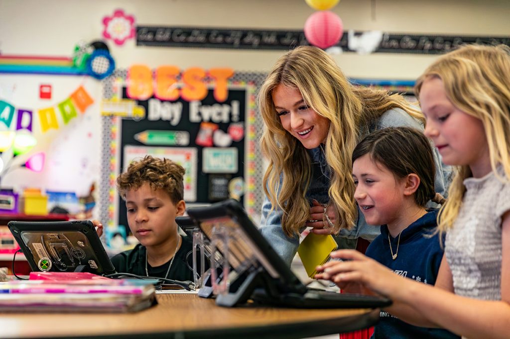 Grant Elementary 2025 student teachers