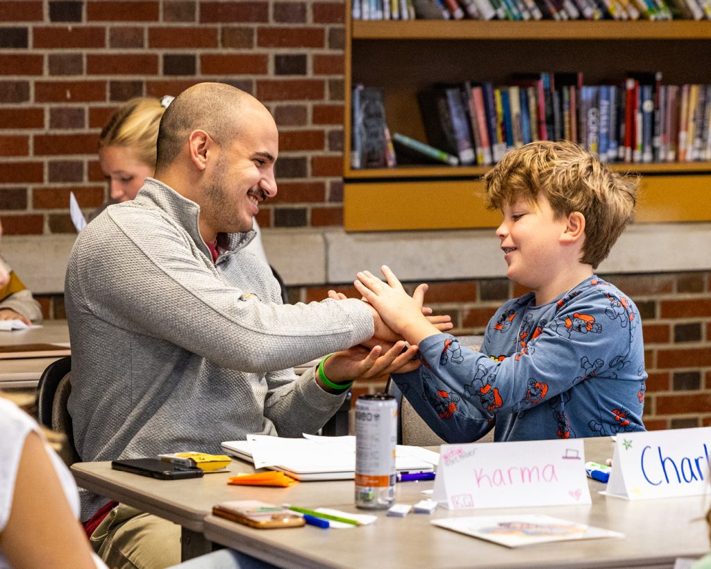 Tiger Reading Buddies student and participant