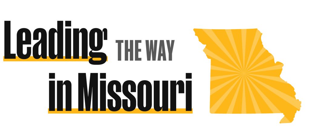 Leading the way in Missouri graphic