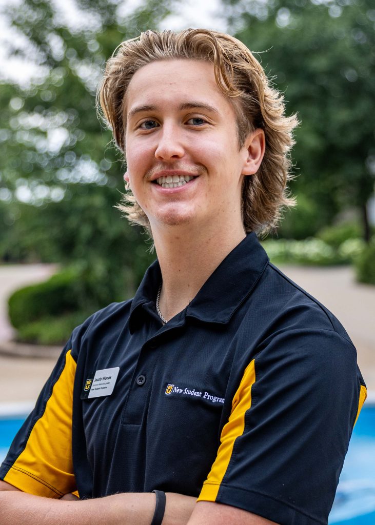 Summer Welcome Leader Jacob Woods