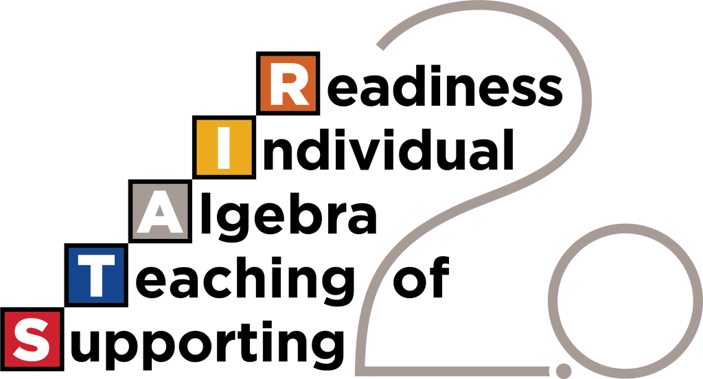 Supporting Teaching of Algebra: Individual Readiness (STAIR 2.0) 
