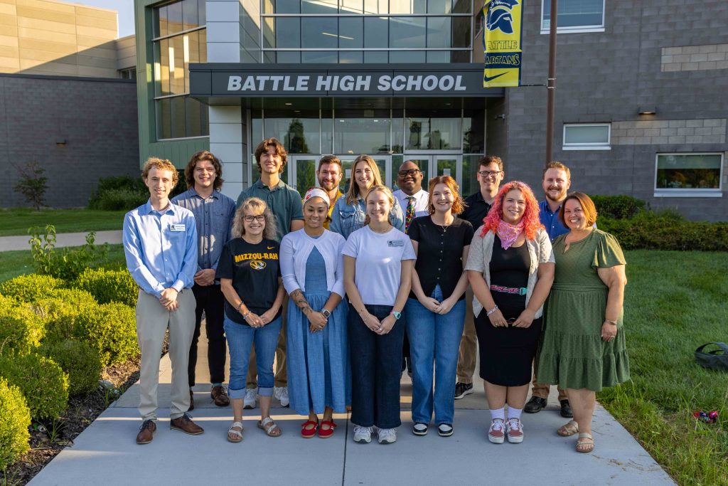 Front row (from left to right) - Luke Mullersman, Mary Allee, Hannah Manning, Mikayla Sutton, Liz Flippin, Kelsey Mescher, Danielle Johnson, 

Back row (from left to right) - Jack Matasek, Jacob Calder, Adym Cooney, Kristie Pearia, Roman Leapheart, Brian Corrigan, Josh Wedemeyer
