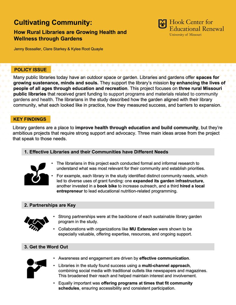 Library Gardens Brief 2025-05