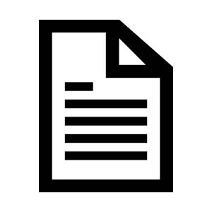 note with. folded corner icon