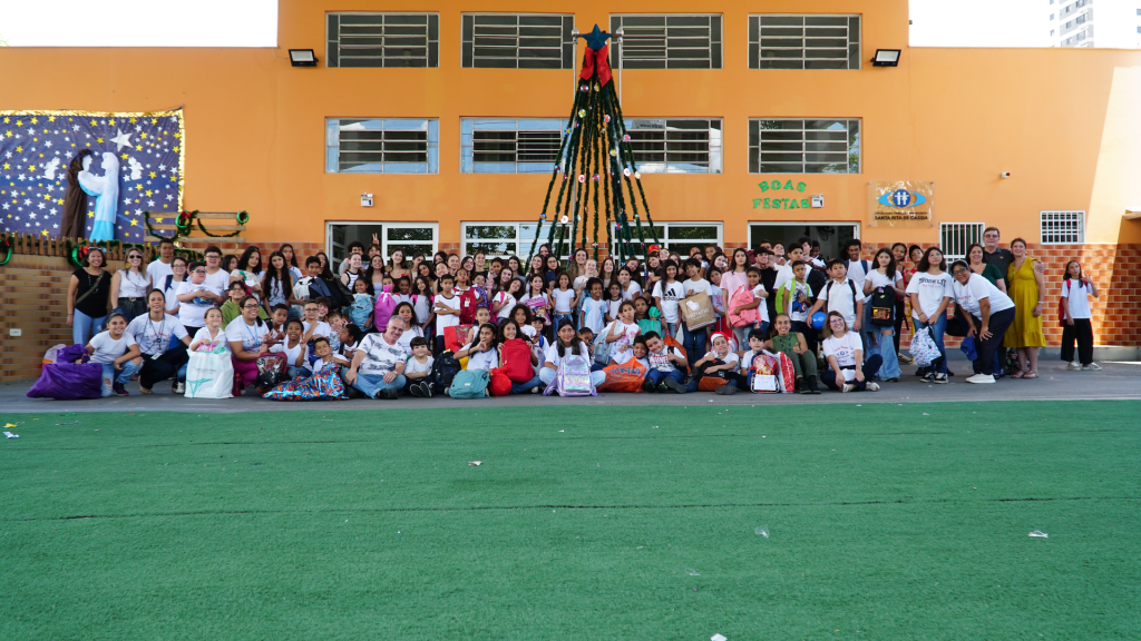 Group photo of children.